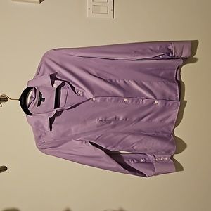 BROOKS BROTHERS lavender blouse